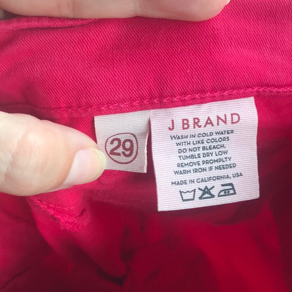 J brand 811 - shock pink - Picture 4 of 5